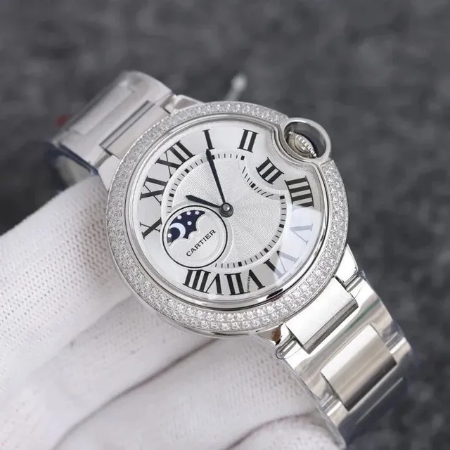 Panthère de Cartier Moonphase Diamond Bezel