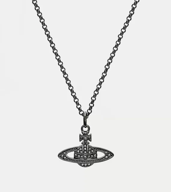 Vivienne Westwood Orb Pendant Pave Crystal