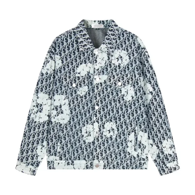 Dior Denim Jacket Oblique Print