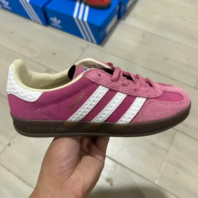 Adidas Gazelle Pink White
