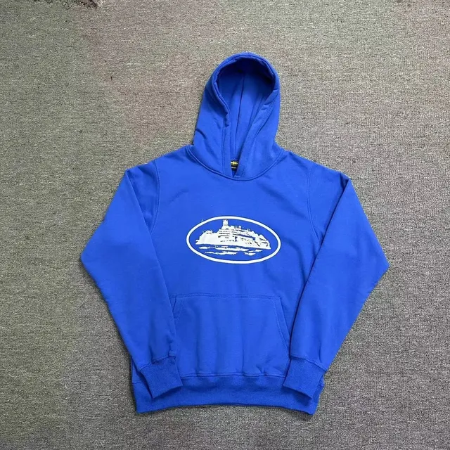 Corteiz Hooded Sweatshirt Cruise Ship Graphic