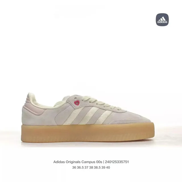 Adidas Campus 00s Beige Pink Heart