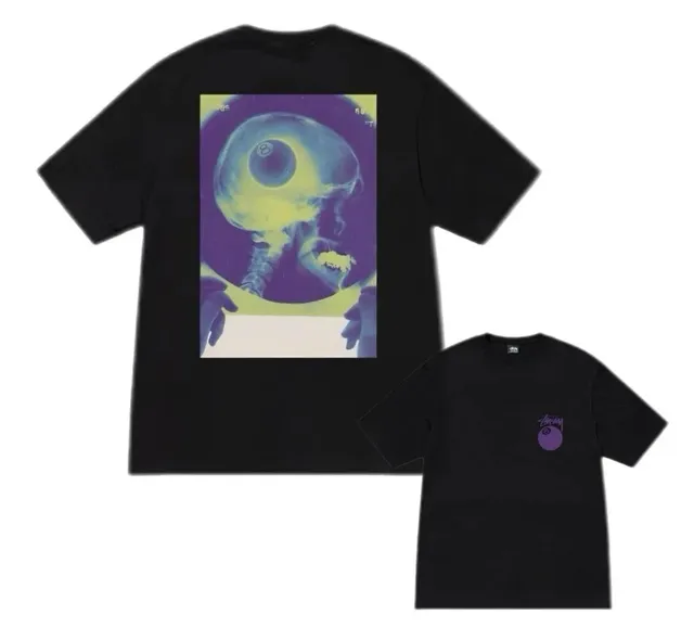 Stüssy Graphic T-Shirt Skull Print