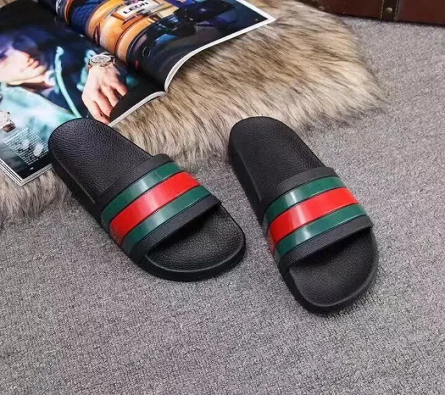 Gucci Slide Sandal Web Stripe
