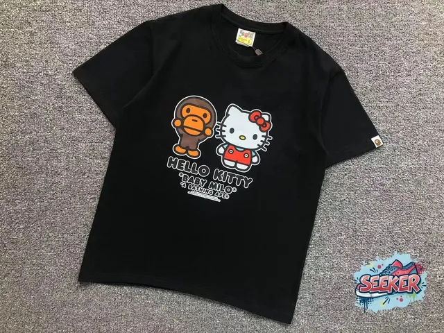 BAPE Hello Kitty x Baby Milo Tee Collaboration Graphic