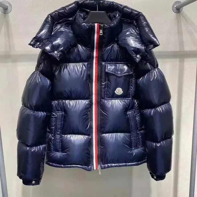 Moncler Maya Navy with Logo Patch