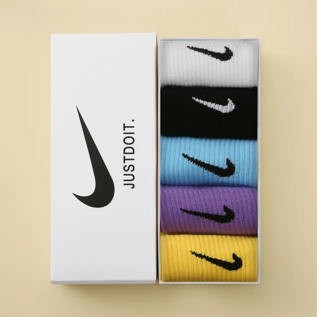 Nike Socks 5-Pack with Swoosh Logo