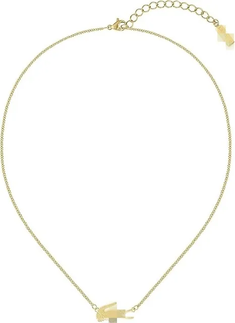 Golden couple necklace