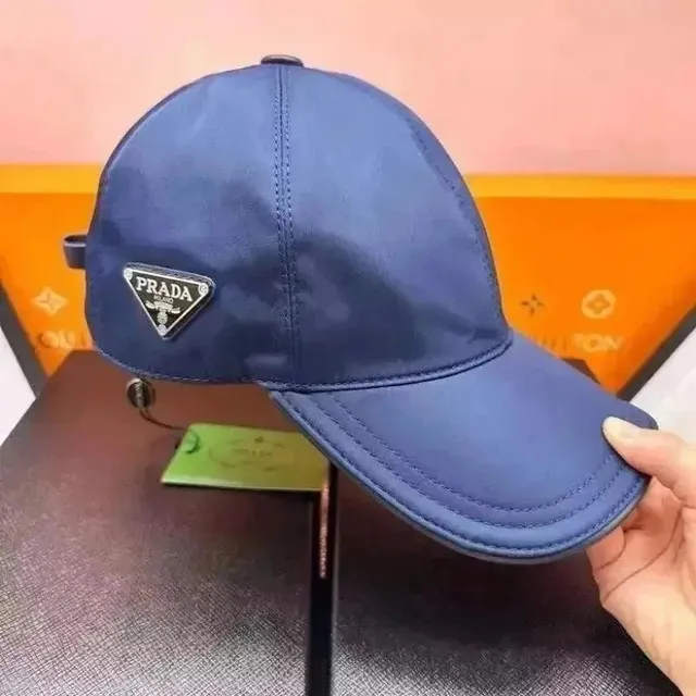 Prada Baseball Cap Triangle Logo