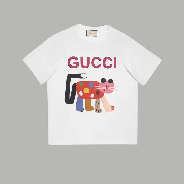 Gucci T-Shirt Colorful Tiger Print