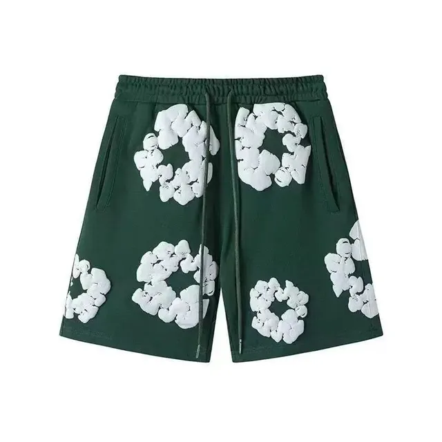 Denim Tears Shorts 3D Floral Print