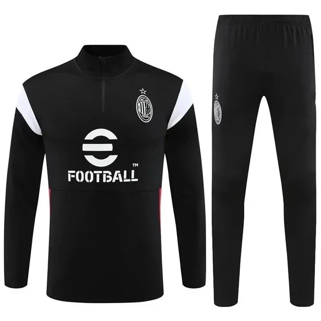 AC Milan Training Set Black White