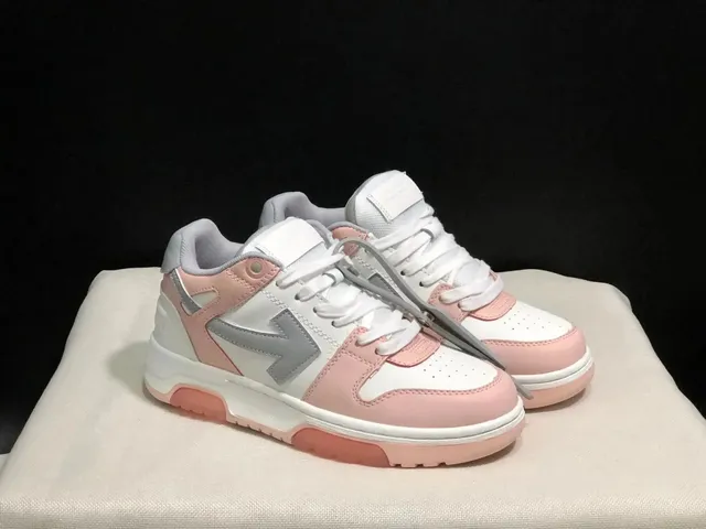 Off-White Low Pink and Grey Arrow