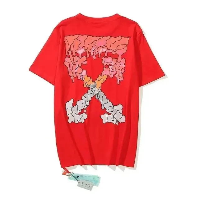 Off-White Arrow Graphic Tee Melted Arrow Print