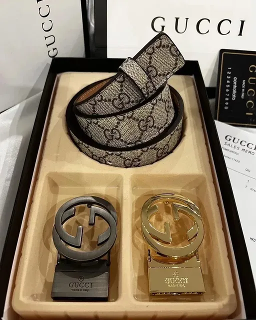 Gucci GG Marmont Belt Interlocking G Buckle