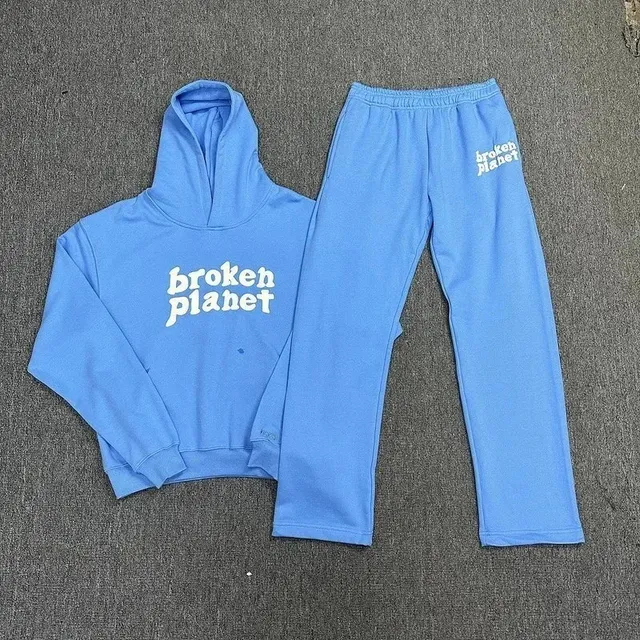 Hoodie and Joggers Set Broken Planet Logo
