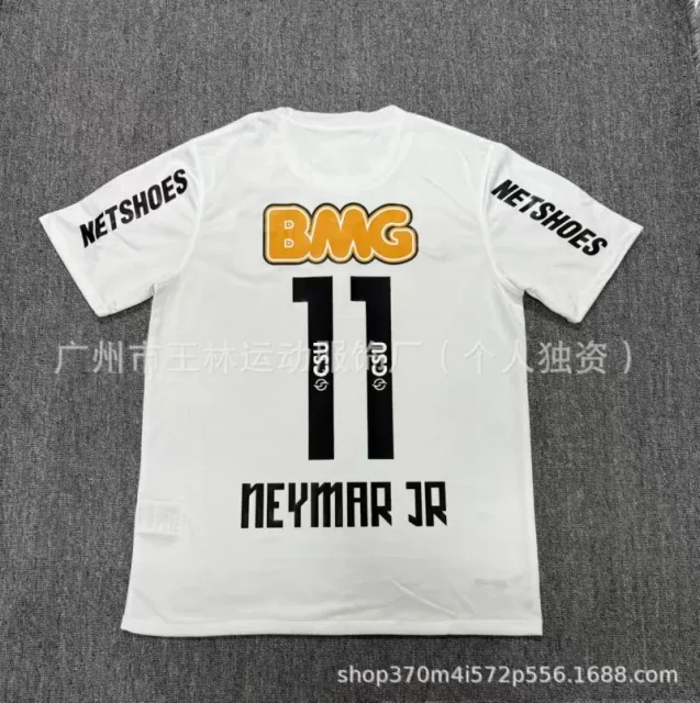 11-12 santos home white (no. 10)