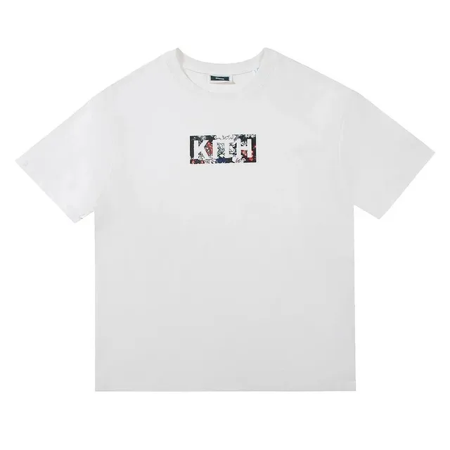 Kith Graphic Tee Floral Box Logo