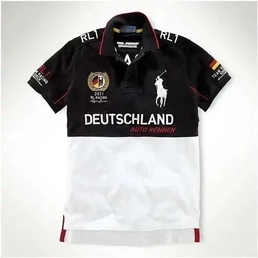 Polo Ralph Lauren × Germany National Team Polo Shirt Deutschland Auto Rennen