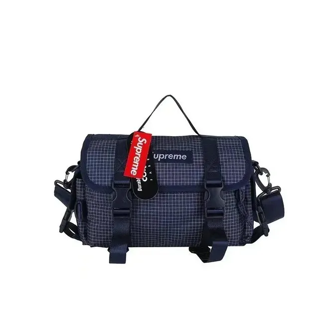 Supreme Shoulder Bag Grid Pattern