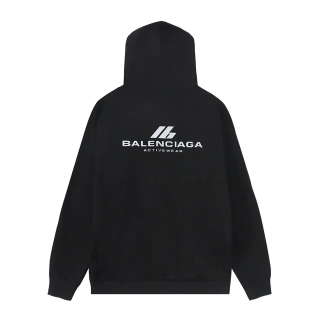 Balenciaga Active Wear Hoodie Logo Back