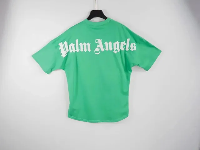 Palm Angels Logo Tee Gothic Print