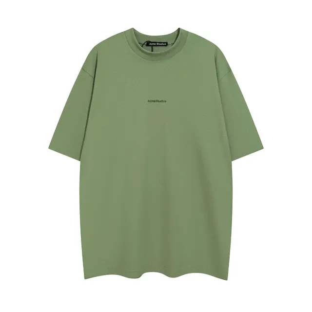 Acne Studios Logo T-Shirt Olive Green
