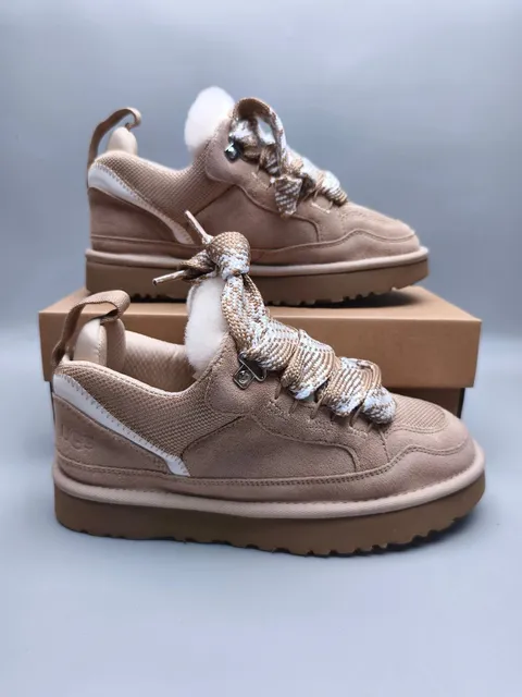 UGG Platform Sneaker Shearling Lined