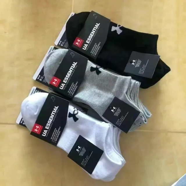 Under Armour UA Essential No-Show Socks 3-Pack
