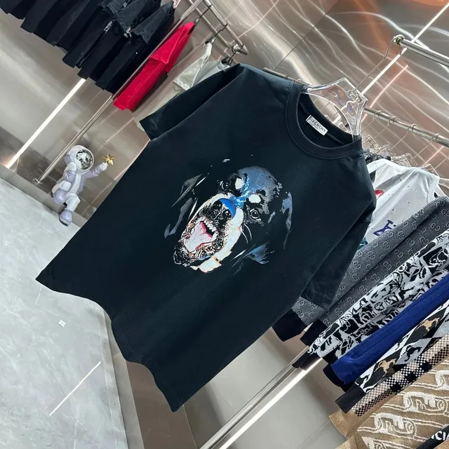 Givenchy Graphic T-Shirt Rottweiler Print
