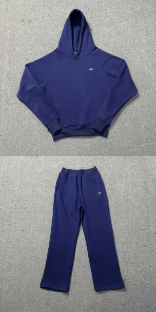Dark blue suit