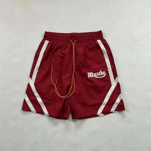 Rhude Track Shorts Logo Stripe