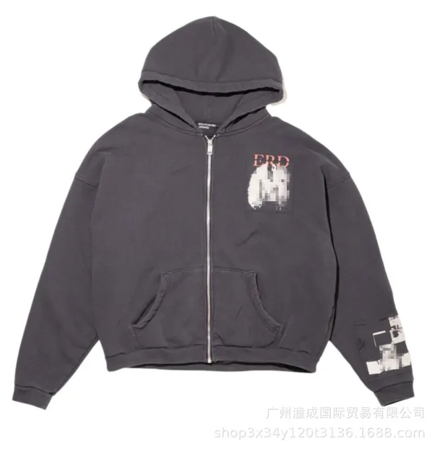 Enfants Riches Déprimés Zip-Up Hoodie ERD Graphic