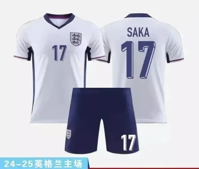 England National Team × Nike 24-25 England Home Kit Saka #17