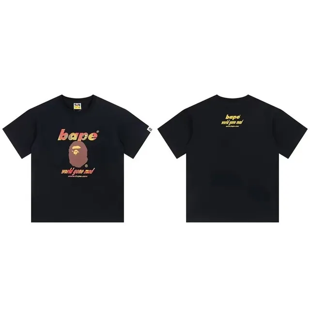 BAPE Graphic Tee World Gone Mad
