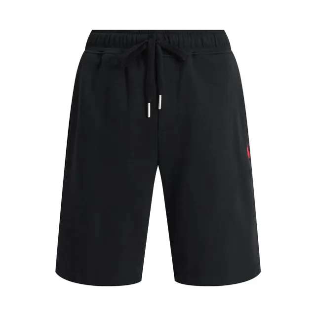 Polo Ralph Lauren Polo Bear Shorts Black with Red Logo