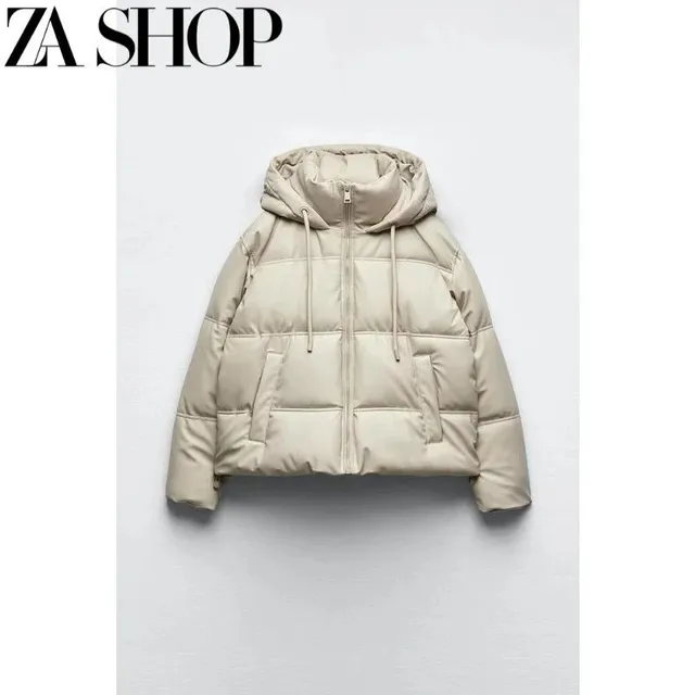 Puffer Jacket Hooded Quilted