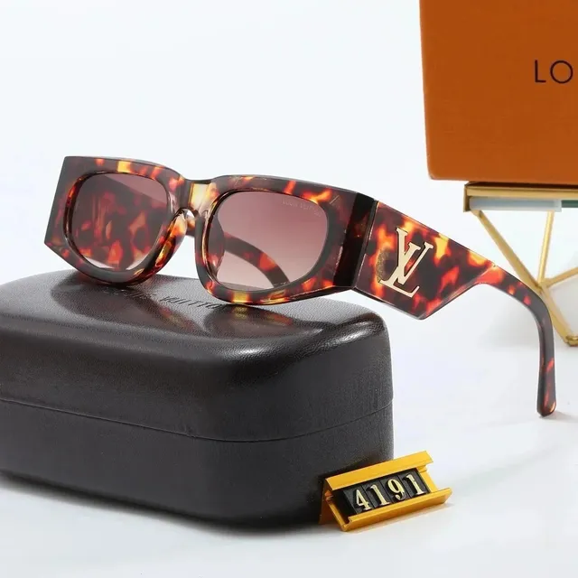 Louis Vuitton Square Sunglasses Tortoiseshell