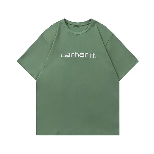 Carhartt Logo T-Shirt Olive Green