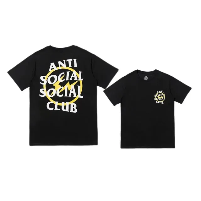 Anti Social Social Club Logo Tee Lightning Bolt