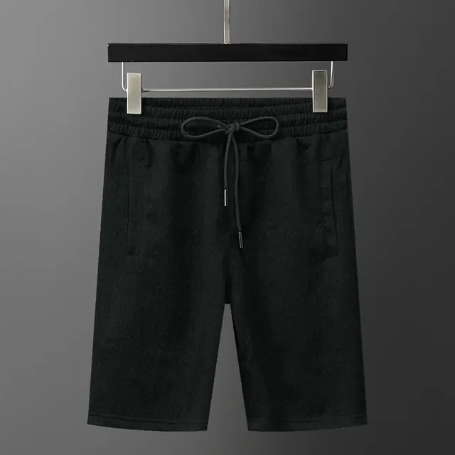 Dior Jogger Shorts Oblique Logo Jacquard