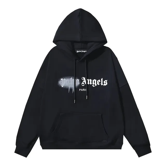 Palm Angels Hoodie Spray Paint Logo