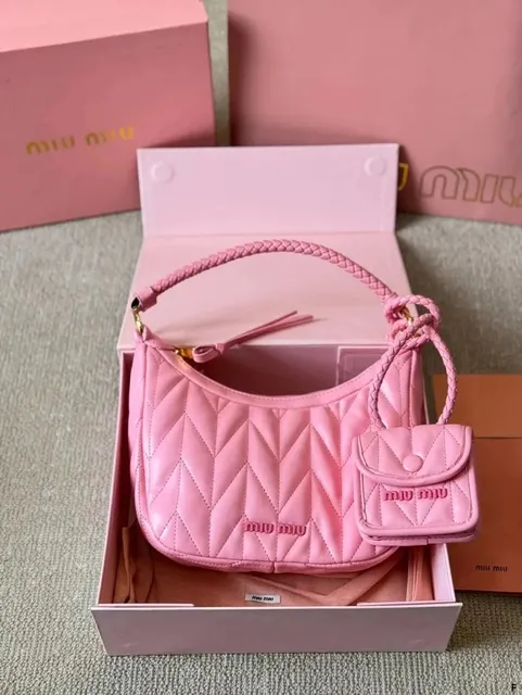 Miu Miu Jodie Bag Quilted Leather