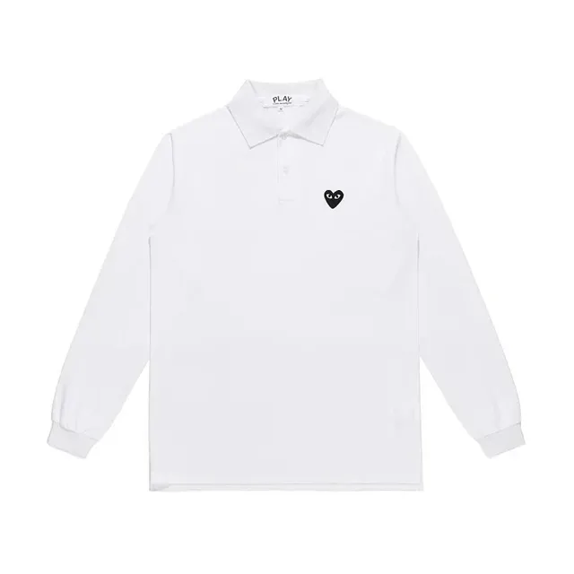 Comme des Garçons Polo Shirt Heart Logo