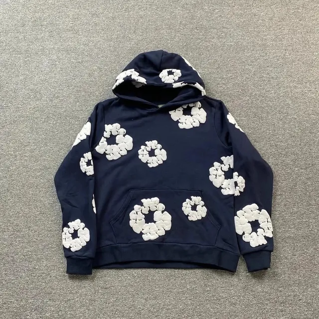 Denim Tears Hoodie Cloud Print