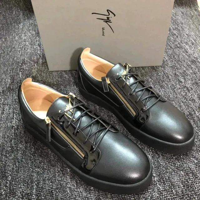 Giuseppe Zanotti Zip Sneaker Gold Zip