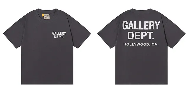 220g pure cotton dark gray white letters