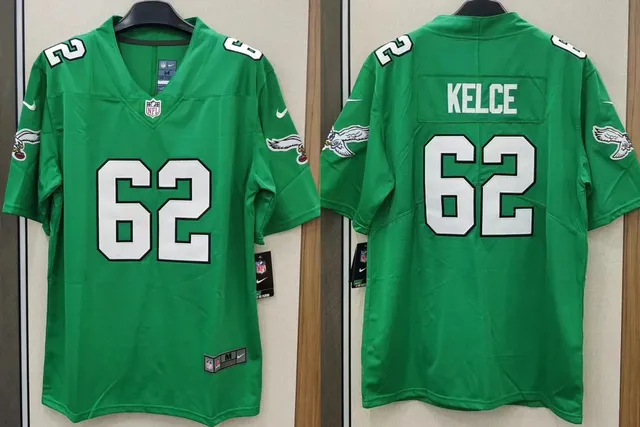 Nike NFL Game Jersey Philadelphia Eagles #62 Kelce