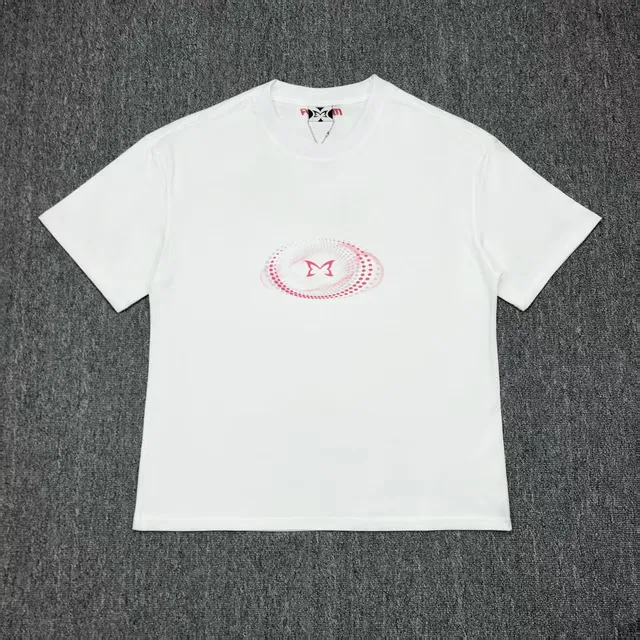 Balenciaga T-Shirt Pink Logo Print