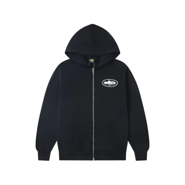 Corteiz Zip-Up Hoodie Cactus Jack Logo